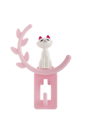 Kedi̇li̇ Askilik Tekli̇ Pembe  11.4*8.2*3.6 Cm