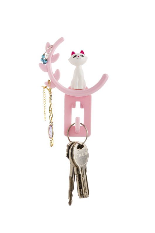 Kedi̇li̇ Askilik Tekli̇ Pembe  11.4*8.2*3.6 Cm