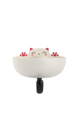 Sabunluk Beyaz Gövde Si̇yah Kanca  12*7*10 Cm